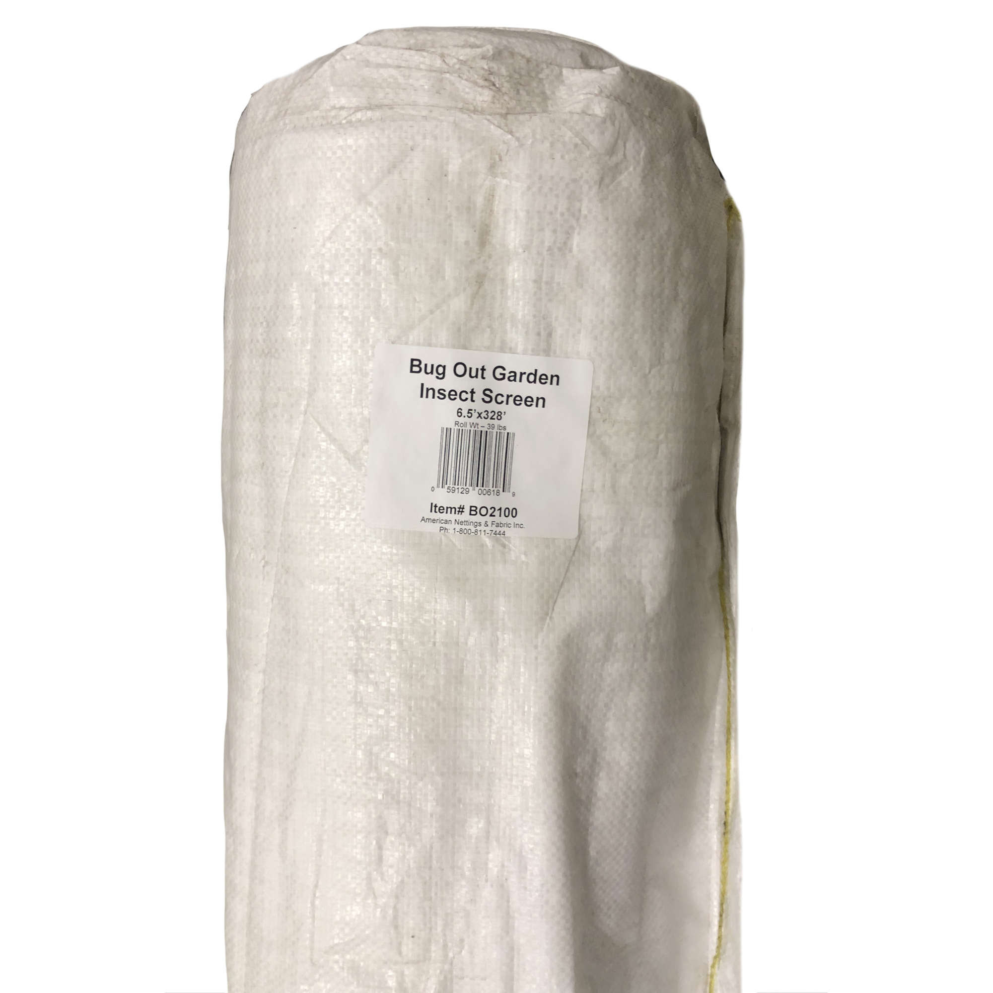 American Nettings & Fabric, Inc., Bug Out Insect Screen 6.5ft.x328ft., Model# BO2100